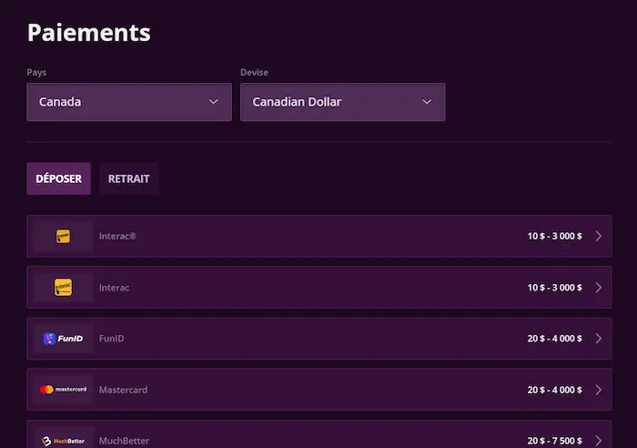 Malina Connecter pay